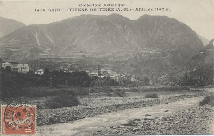 Collection Artistique 14/4 SAINT ETIENNE-DE-TINEE (A.-M.) - Altitude 1142 m.