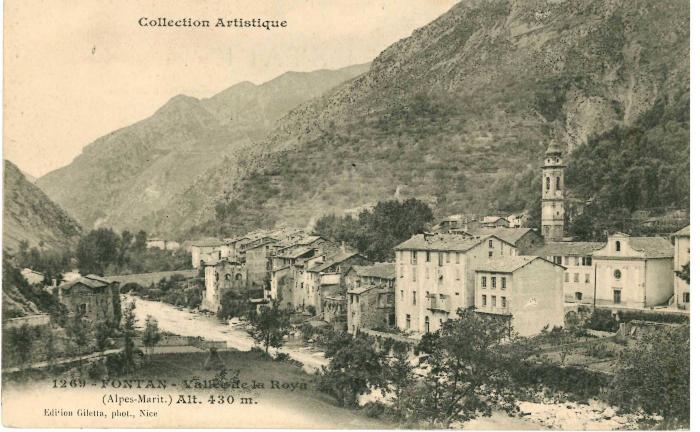 Collection Artistique 1269 - FONTAN - Vallée de la Roya (Alpes-Mariti.) Alt. 430 m.