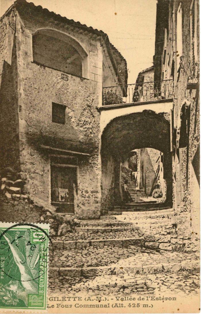 GILETTE (A.-M.). - Vallée de l'Estéron Le Four Communal (Alt. 425 m.)