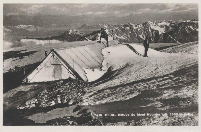 7418. - Beuil, refuge du Mont Mounier (alt. 2800 m)