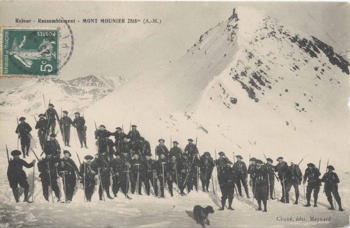 Retour - rassemblement Mont Mounier (2818m) -