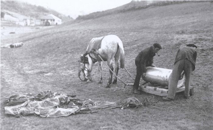 Beuil, parachutages d'armes durant l'été 1944.