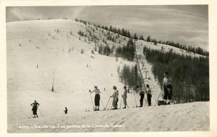 4766 - VALBERG - Les Pentes de la Croix du Sapet 